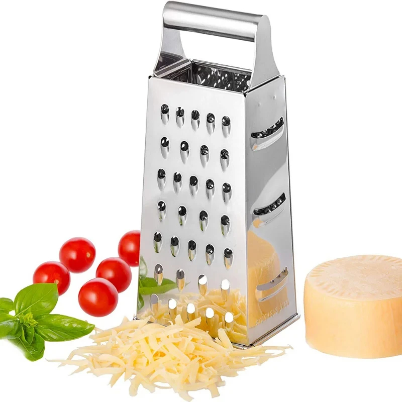 Stainless Steel 4 Sided Blades - Cheese Grater Box บทวิจารณ์และราคา