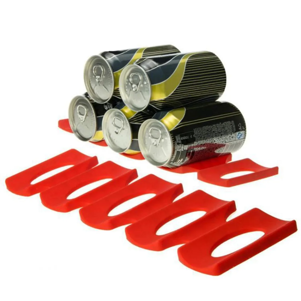 Red Silicone Fridge Can Beer W - Kitchen Gadgets Holder บทวิจารณ์และราคา