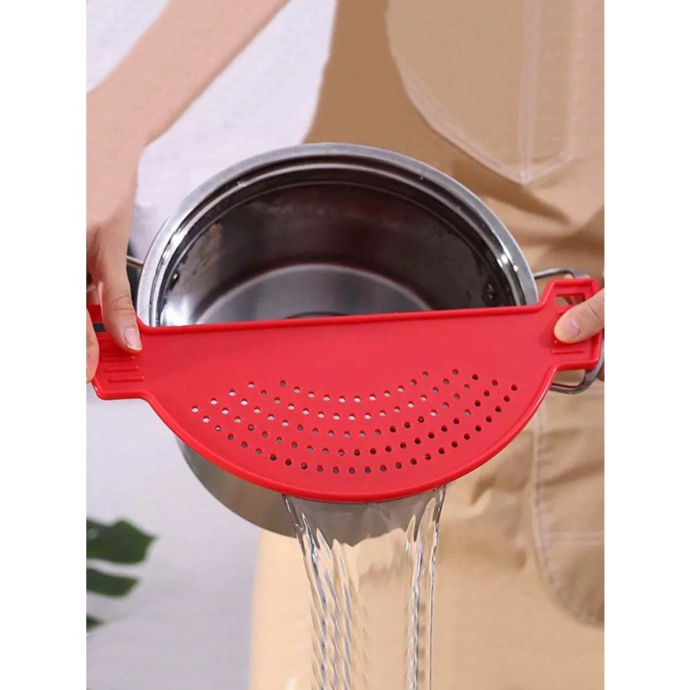 1PC Silicon Strainer,Plastic D - Kitchen Gadgets Pasta บทวิจารณ์และราคา
