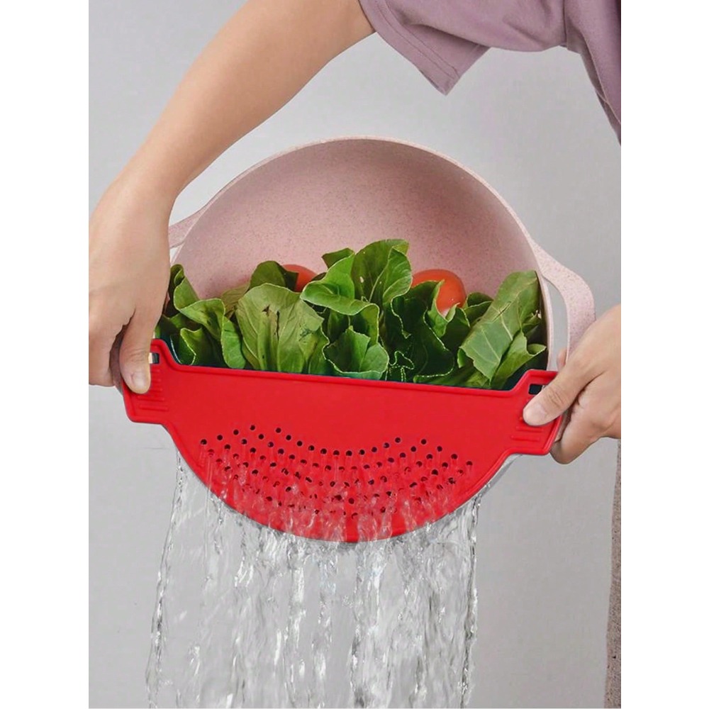 1PC Silicon Strainer,Plastic D - Kitchen Gadgets Pasta บทวิจารณ์และราคา